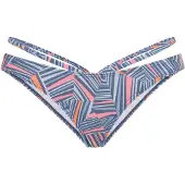 LASCANA Bikinihousut 'Lisa' kyyhkynsininen / vaaleansininen / aprikoosi / vaalea pinkki
