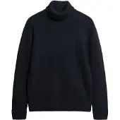 Superdry for man. M6110593A Turtleneck jumper Merchant Store (XXL), Casual, Acrylic, Long sleeve, Navy