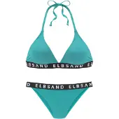 Elbsand Bikini minttu / musta / valkoinen