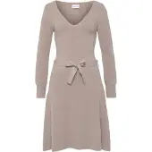 LASCANA Neulemekko tummabeige