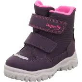 Superfit Husky1 Talvikengät, Dark Purple/Pink, 19