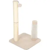 TIAKI Shearly -raapimispylväs beige kissalle