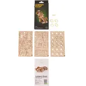 Ugears puiset 3D-palapelit aikuisille - Kompaktit kilpa-mallisarjat askartelut aikuisille Rakennussarja - Helppo tee-se-itse -pienoispaketti Puiset m