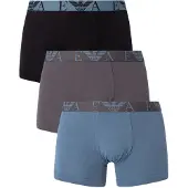 Emporio Armani Bokserishortsit opaali / grafiitti