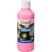 Creall Pime&auml;ss&auml; hohtava maali Pinkki, 250 ml.