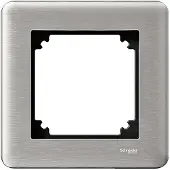 Schneider ELECTRIC EXXACT SOLID 1-OSAINEN KEHYS HARJATTU TERÄS SOLID (WDE004751)