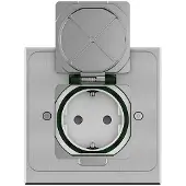 Schneider ELECTRIC UNICA SYSTEM+ LATTIAPISTORASIA XS METALLI NELIÖ (INS52100)