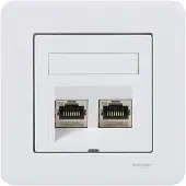 Schneider ELECTRIC EXXACT DATARASIA VINO VALKOINEN + ACTASSI 2XCAT6A STP (WDE002438)