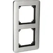 Schneider ELECTRIC EXXACT SOLID 2-OSAINEN KEHYS HARJATTU TERÄS SOLID (WDE004752)