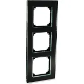 Schneider ELECTRIC EXXACT SOLID 3-OSAINEN KEHYS LASI MUSTA (WDE004853)