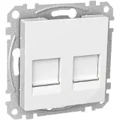 Schneider ELECTRIC EXXACT KESKIÖLEVY 2X KEYSTONE VALKOINEN (WDE002378)