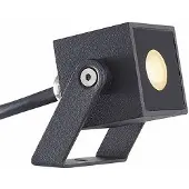Malmbergs Brick Mini LED kohdevalaisin 4000K 1W IP65 grafiitinharmaa
