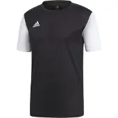 Adidas Toiminnallinen paita 'Estro 19' musta / valkoinen