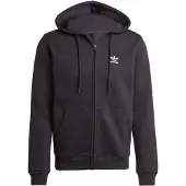 Adidas Originals Collegetakki 'Trefoil Essentials' musta / valkoinen