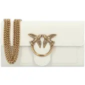 Pinko Pikkulaukku 'Love One' beige / kulta