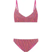Shiwi Bikini 'Lou' sininen / oranssi / vaaleanpunainen / valkoinen