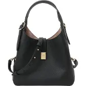 Kate spade for woman. KI557 Deco bag medium black (OSFA), Casual, Leather