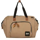 Bagmori Vaippalaukku beige / ruskea / musta / valkoinen