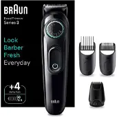 Braun Beard Trimmer Series 3 BT3421 Trimmer For Men With 60