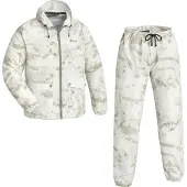 Pinewood Outerwear Winter Camo 5661 (Color: Snow Camo, Size: Small)