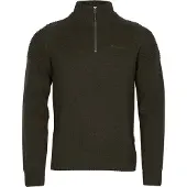 Pinewood Värnamo T-Neck Sweater (Color: Dark Green Mix, Size: 2XL)