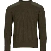Pinewood Lappland Rough Sweater (Color: Mossgreen Melange, Size: Medium)