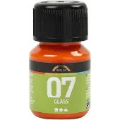 Creativ Company Permanent Glass Paint - Oranssi 30ml