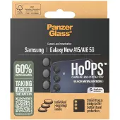 PanzerGlass Hoops Camera Lens Protector Black Samsung Galaxy A16 | A16 5G, Samsung, Samsung - Galaxy A16 4G, Samsung - Galaxy A16 5G, Asennus kuiva (3809)