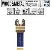 Cmt Upotussahanterä OMM10-X5 Wood and Metal; 22 mm; 5 kpl.