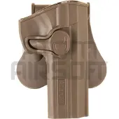 Amomax kovamuovinen vyöholsteri CZ 75 SP-01 - dark earth