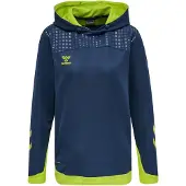 Hummel Lead Huppari - Navy/Vihreä Nainen, koko Medium