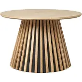 Ebuy24 Kahvipöytä Osaka, 70x45 cm, luonnollinen tammi
