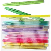 Pentel Fude Touch Brush Sign Pen 24-setti
