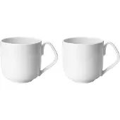 Georg Jensen Koppel kuppi 27 cl 2-pakkaus Valkoinen