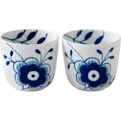 Royal Copenhagen - Blue Fluted Mega Kynttilälyhty 2 kpl
