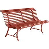 Fermob Louisiane sohva 150 cm Red ochre