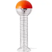 Verpan Lattiavalaisin , Wire, Oranssi, Olohuone, Metalli, Design