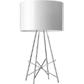 Flos Pöytävalaisin , RAY, himmennettävä, Valkoinen, Olohuone, Metalli, Design
