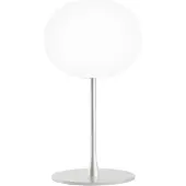 Flos Design-pöytävalaisin GLO-BALL, himmennettävä, Valkoinen/opaali, Olohuone/ruokailutila, Lasi, Design,