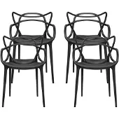 Kartell Masters-tuoli musta