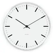 Arne Jacobsen AJ City Hall seinäkello, 21 cm
