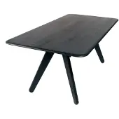 Tom Dixon Ruokapöytä 200 cm musta