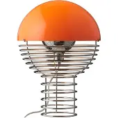 Verpan Pöytävalaisin , Wire Small, Metallinsävyinen, Olohuone, Metalli, Design
