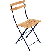 Fermob , Bistro tuoli natural Deep blue