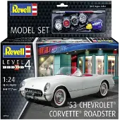 Revell Model Set 1953 Chevrolet Corvette Roadster pienoismalli