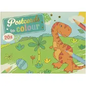 Wins Holland - Postcards Coloring Dinosaur