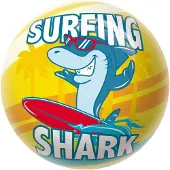 MONDO Decorball Surfing Shark 23cm