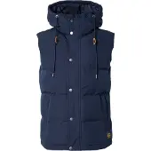 Superdry for man. M5011708A Everest Puffer Vest navy (M), Casual, Polyester