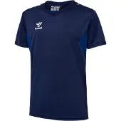 Hummel Hmlauthentic Pl Jersey S/S Kids - Navy - 164
