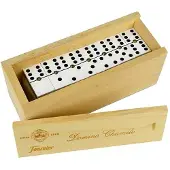 Fournier Domino Chamelo Selluloidi Puinen Pelilauta Peli